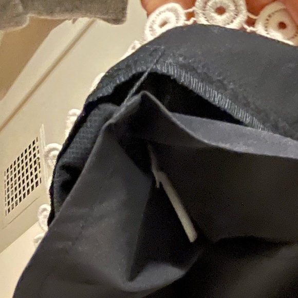 J. Crew Navy V-Neck Sleeveless Dress Size 2 - Picture 6 of 9